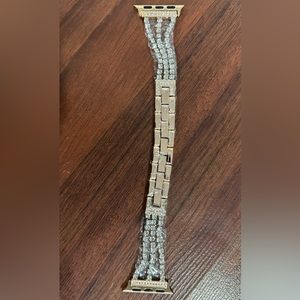 Smart Watch Gold Band